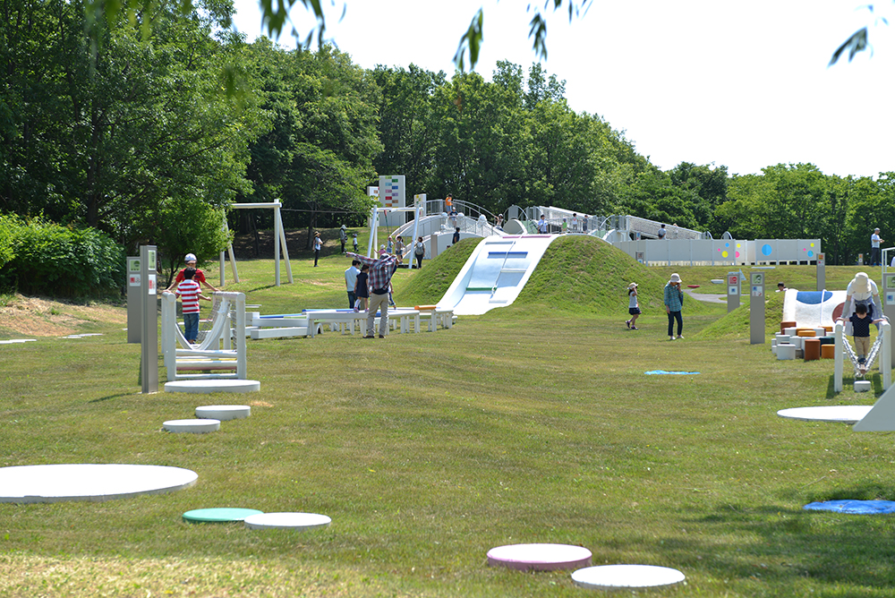 新潟県スポーツ公園の遊具