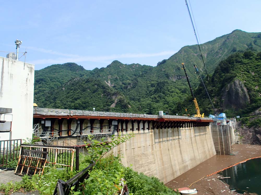 既存ダムの嵩上げ工事に伴う環境モニタリング調査