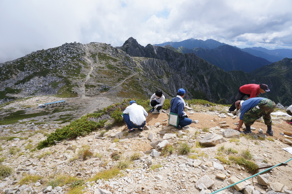 高山植物保護と利用、管理